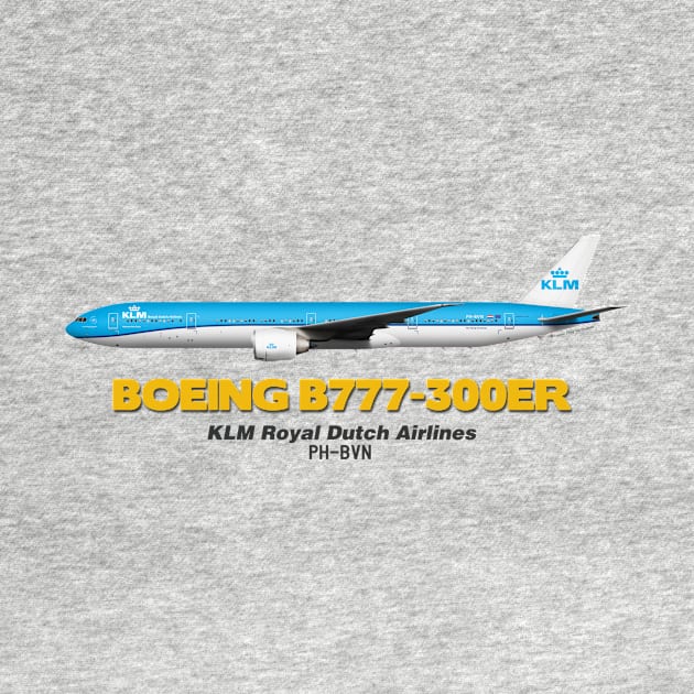 Boeing B777-300ER - KLM Royal Dutch Airlines by TheArtofFlying